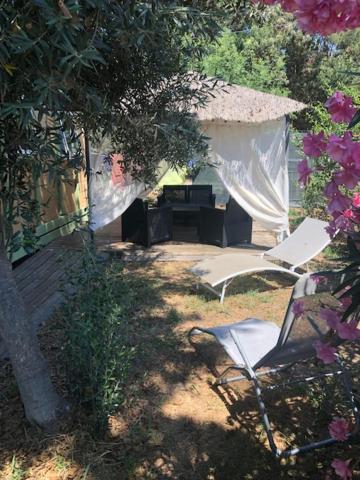 Chalet Avec Patio En Haute Corse 5 Couchages Camp du Cap Sud Extérieur photo